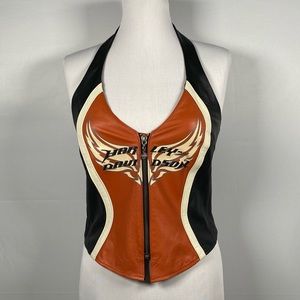 NEW Harley Davidson HD Leather Halter SZ M